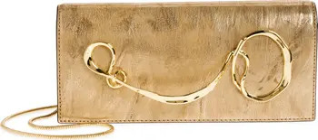 Alexis Bittar Twisted Side Handle Leather Clutch | Nordstrom | Nordstrom