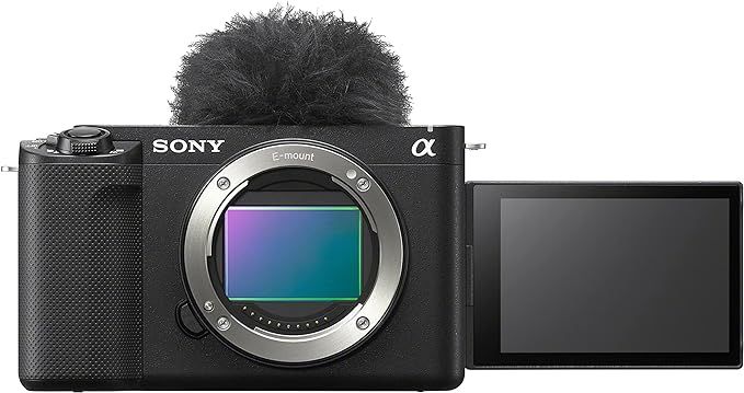 Sony Alpha ZV-E1 Full-Frame Interchangeable Lens Mirrorless Vlog Camera - Black Body | Amazon (US)