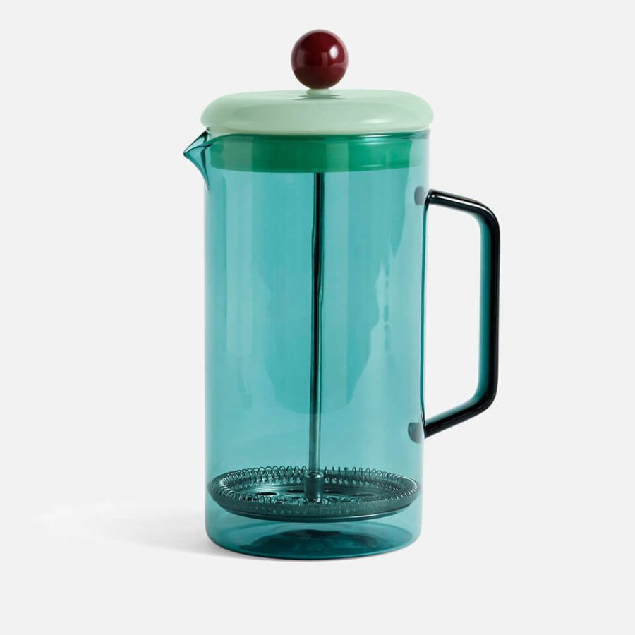 HAY French Press Brewer - Aqua | Coggles (Global)