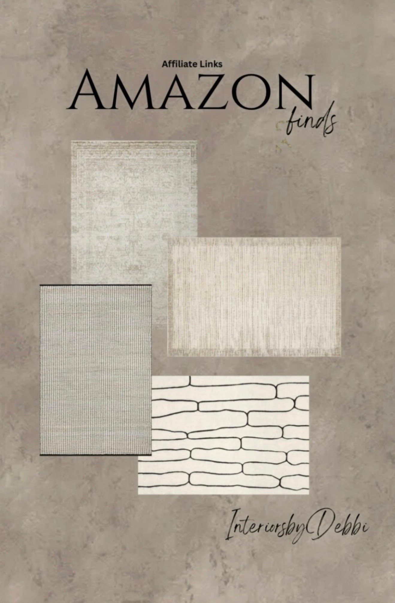 Amazon Finds
Area rugs, neutral rugs, transitional home, modern decor, amazon find, amazon home, target home decor, mcgee and co, studio mcgee, amazon must have, pottery barn, Walmart finds, affordable decor, home styling, budget friendly, accessories, neutral decor, home finds, new arrival, coming soon, sale alert, high end look for less, Amazon favorites, Target finds, cozy, modern, earthy, transitional, luxe, romantic, home decor, budget friendly decor, Amazon decor #amazonhome




#LTKHome #LTKSeasonal