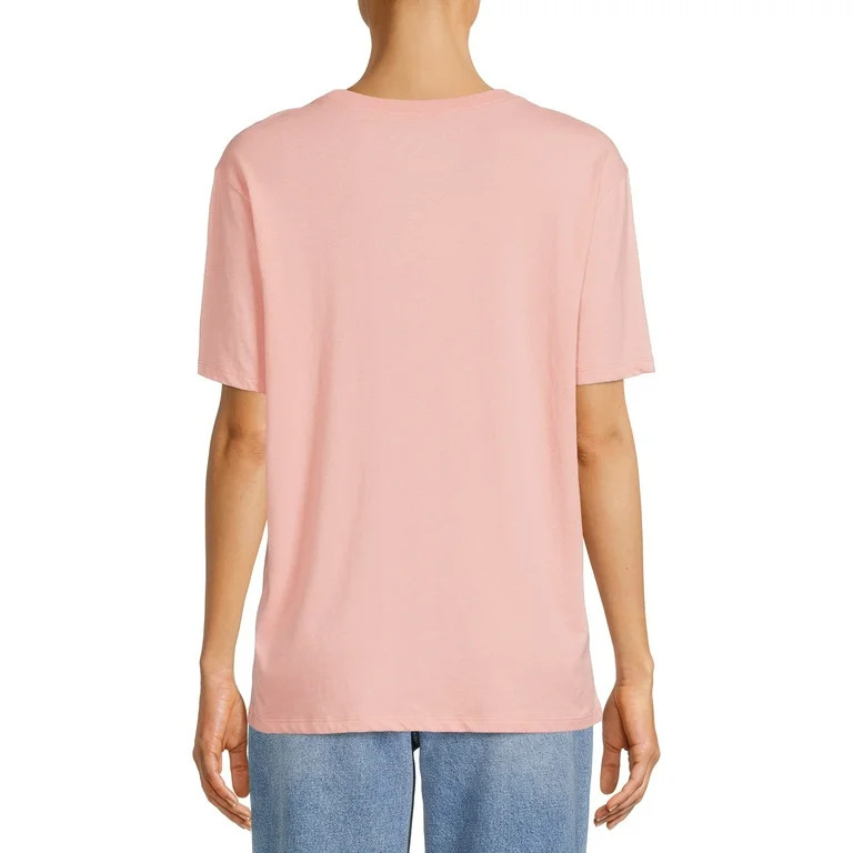 Time And Tru Women's Graphic Tee with Short Sleeves | Walmart (US)