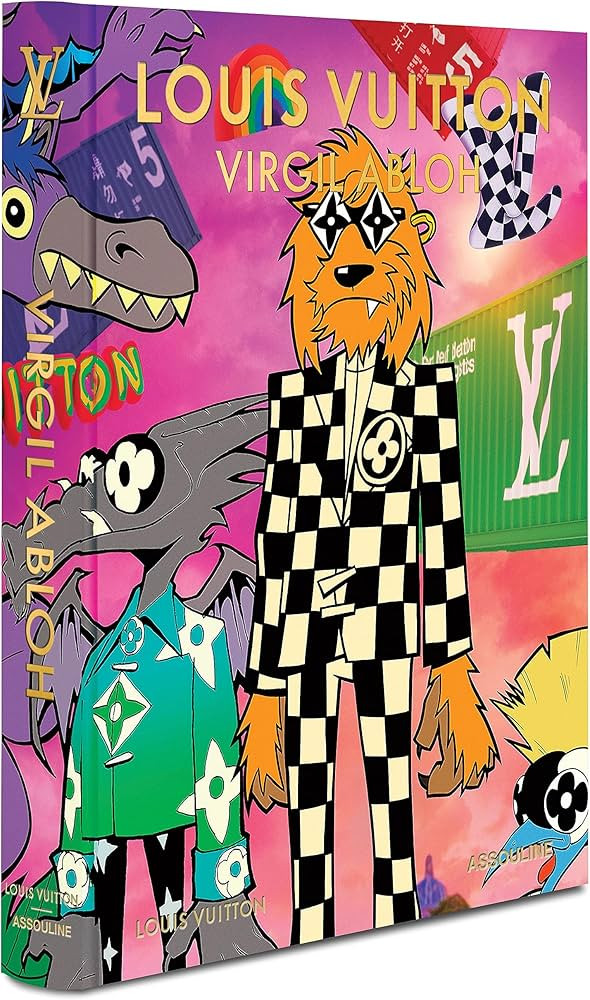 Louis Vuitton: Virgil Abloh (Classic Cartoon Cover) - Assouline Coffee Table Book | Amazon (US)