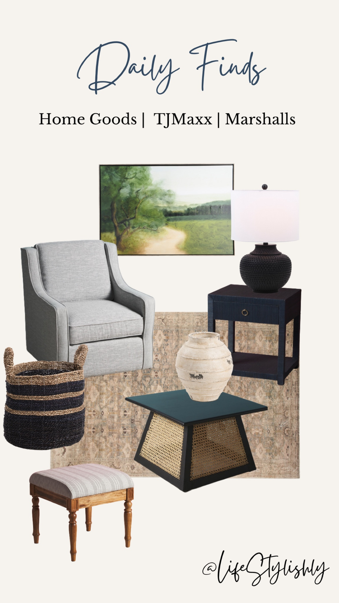 TJMAXX, Marshall’s, Home Goods Home decor and furniture 

#LTKstyletip #LTKhome
