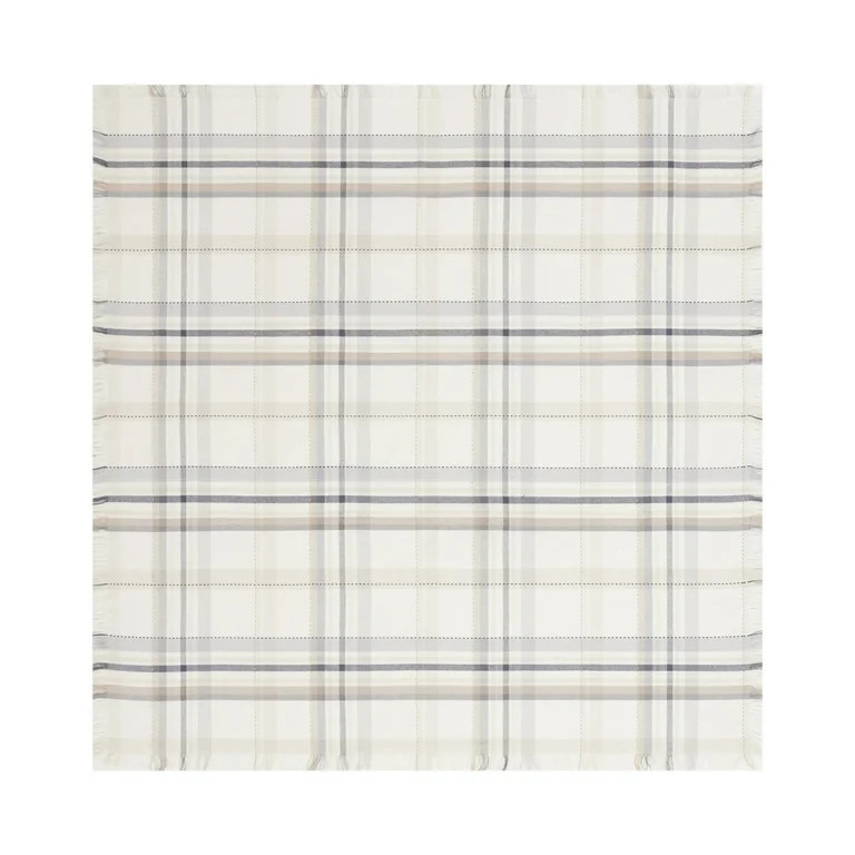 Better Homes and Gardens Monday Plaid Woven Table Throw - Multi color - 50"x50" - Walmart.com | Walmart (US)