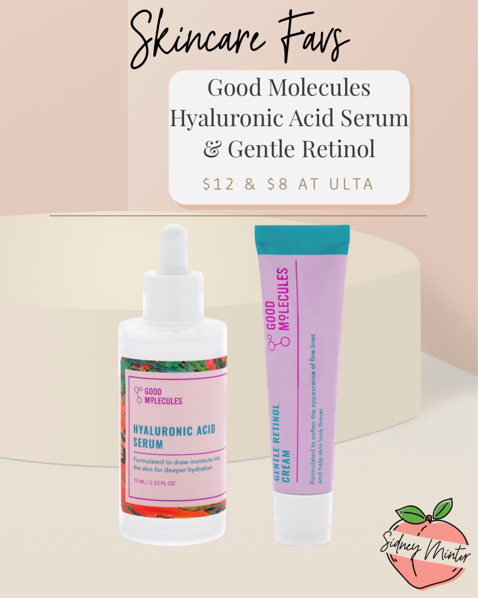 I can’t wait to try my 2 newest Good Molecules products! This brand is such a gem for both quality & price point. Run to Ulta girlies!

#LTKU #LTKFind #LTKbeauty
