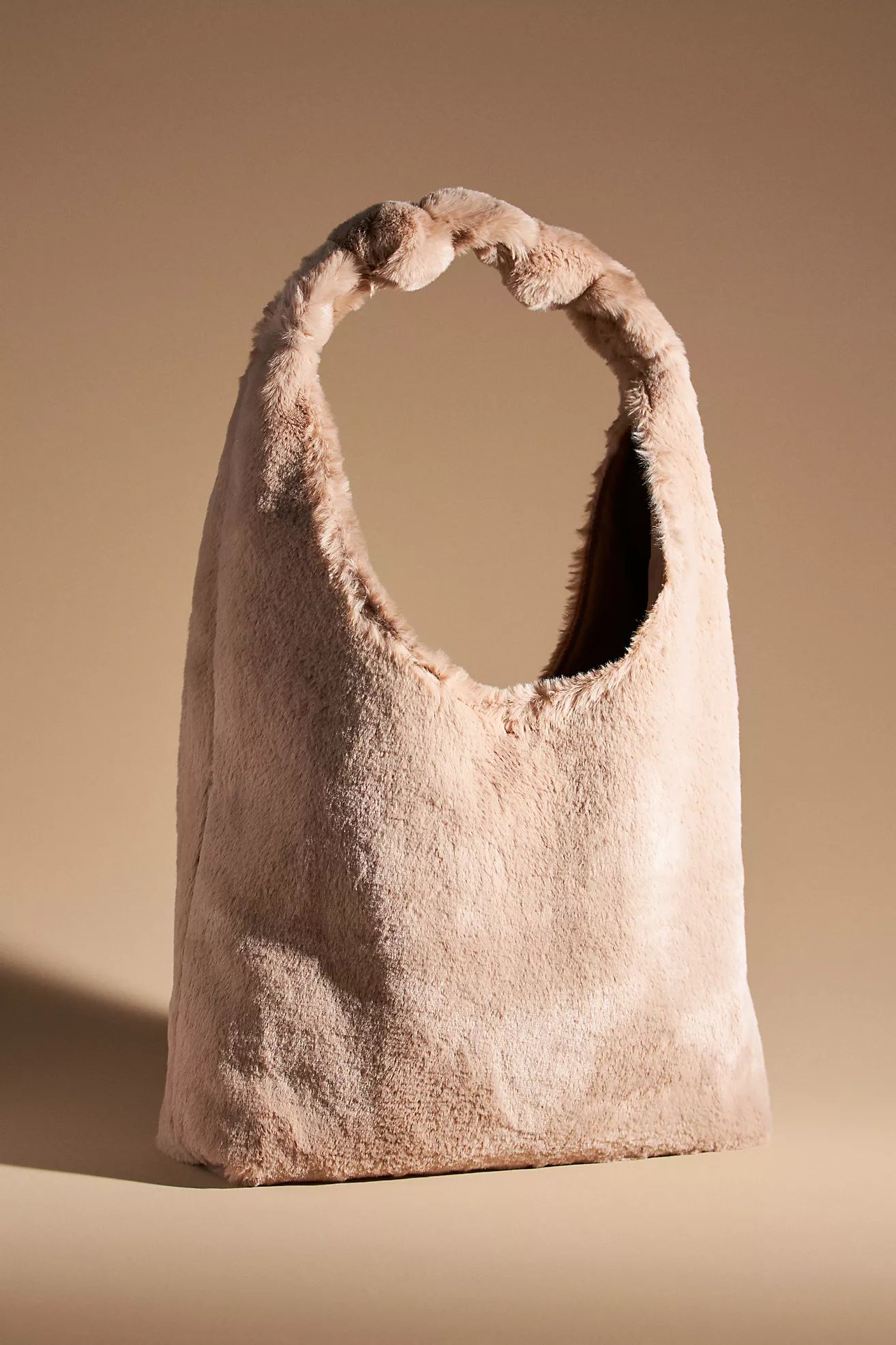 By Anthropologie Faux Fur Knotted Bag | Anthropologie (US)