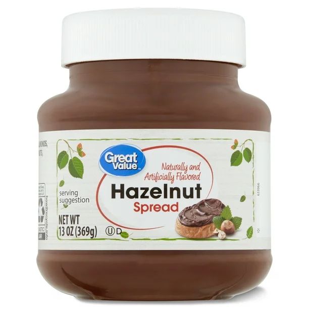 Great Value Hazelnut Spread, 13 oz - Walmart.com | Walmart (US)