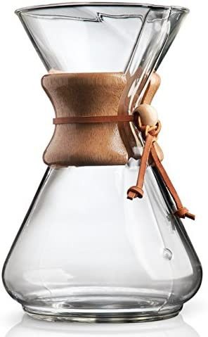 Chemex Classic Series, Pour-Over Glass Coffeemaker, 10 Cup - Exclusive Packaging | Amazon (US)