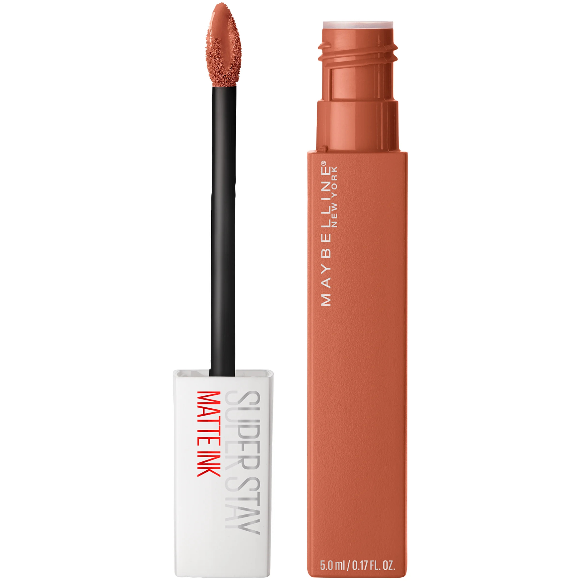 Maybelline SuperStay Matte Ink Un-nude Liquid Lipstick, Fighter, 0.17 fl. oz. | Walmart (US)