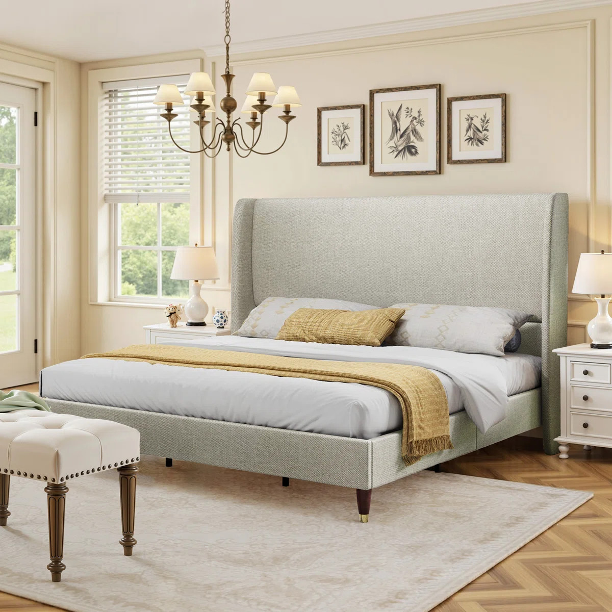 Belo Upholstered Platform Bed | Wayfair North America