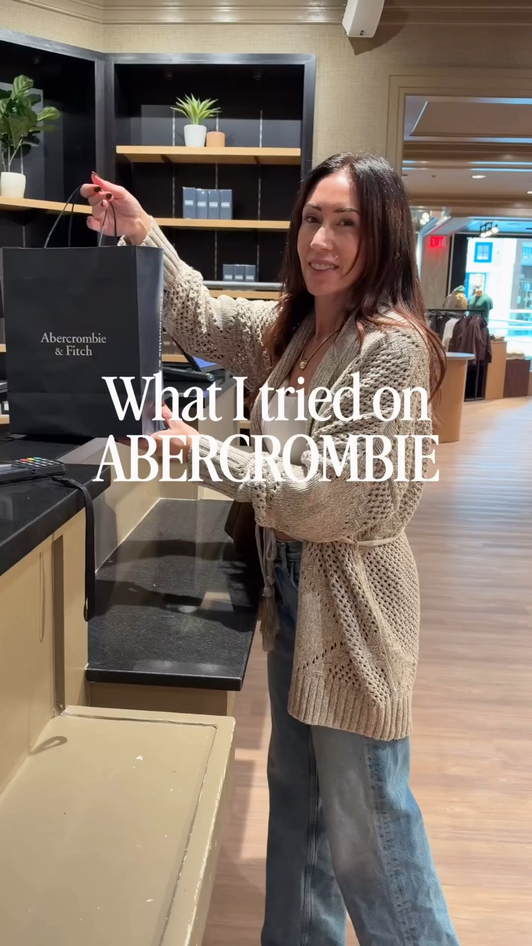 Everything I tried on @abercrombie this week!