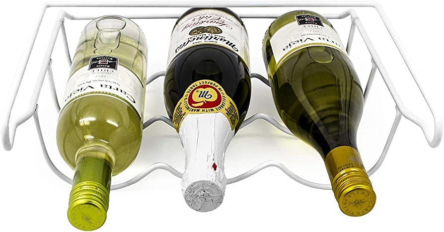 Sorbus® Fridge Wine Rack- Refrigerator Bottle Rack Holds 3 Bottles of Your Favorite Wine or Drin... | Amazon (US)