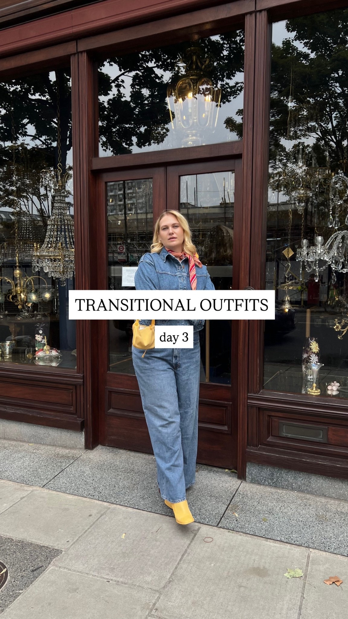 1/10 days of transitional outfits - CURVY CHIC edition

DOUBLE DENIM 👏🏼👏🏼

#LTKeurope #LTKjeans #LTKcurves