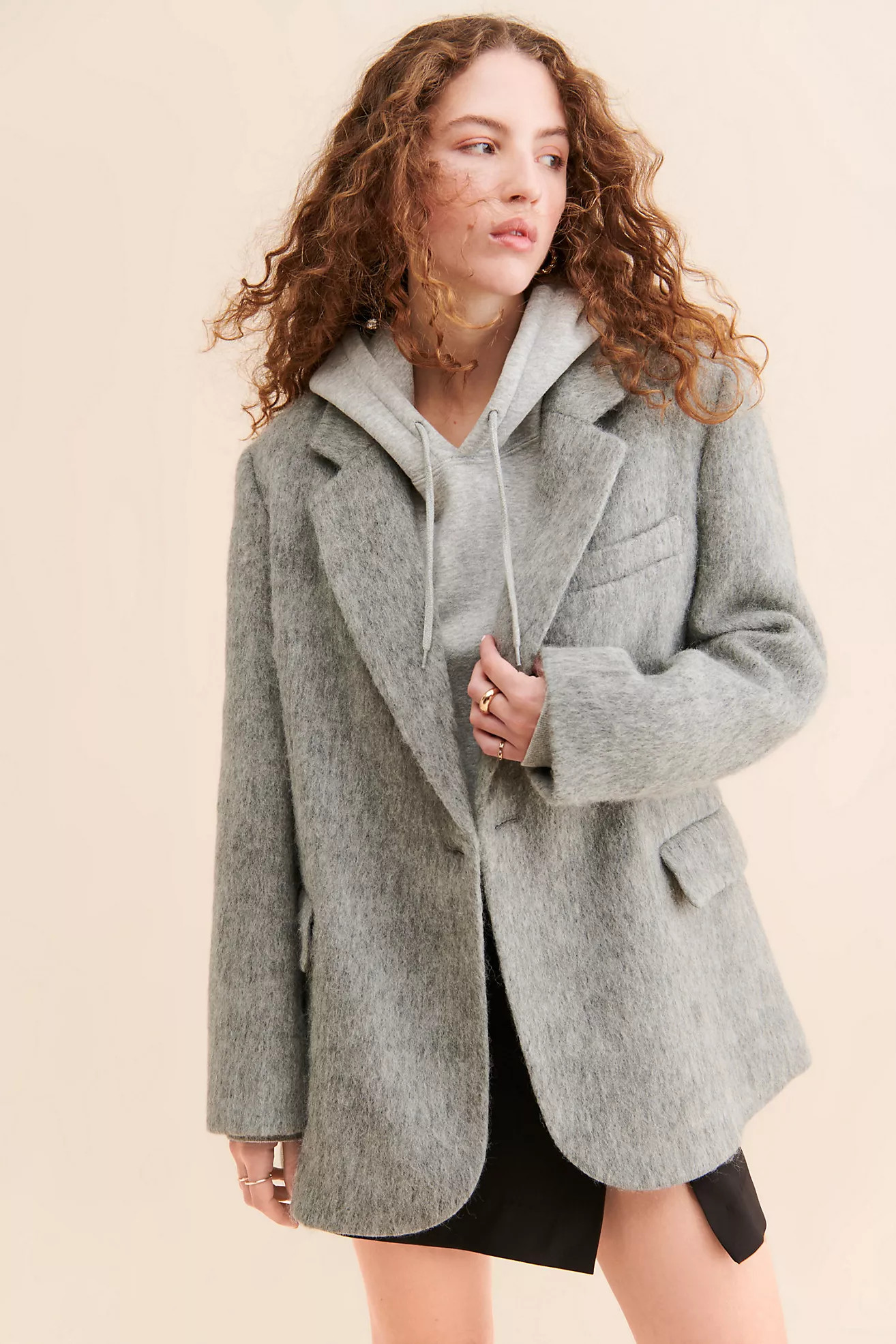 ASTR the Label Kindra Blazer Coat | Anthropologie (US)