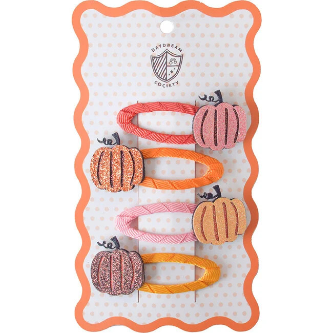Daydream Society | Trick or Treat Street Pumpkin Clip Set (Multicolor, One Size) | Maisonette | Maisonette