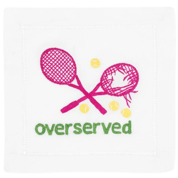 "Overserved" Cocktail Napkin Set | Waiting On Martha