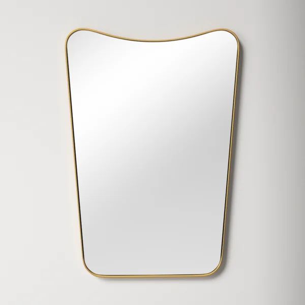 Beale Asymmetrical Metal Wall Mirror | Wayfair North America