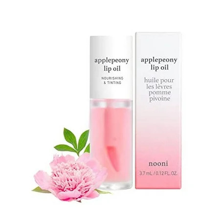 NOONI Korean Lip Oil .. - Applepeony | with .. Apple Seed Oil Lip .. Stain Moisturizing Firming and .. Nourishing Dry Lips 0.12 .. Fl Oz (Baby Pink) | Walmart (US)