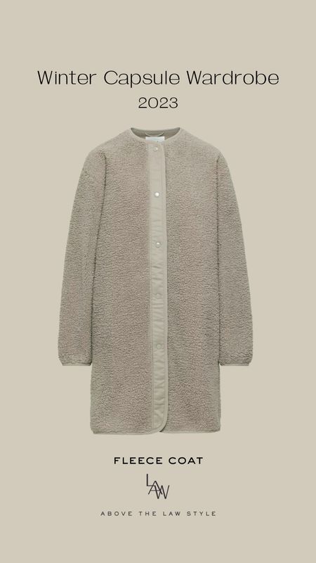 Liner Fleece Coat
(Aritzia style is what I own + will be styling, sized down one to XS)

#LTKstyletip #LTKfindsunder100 #LTKSeasonal