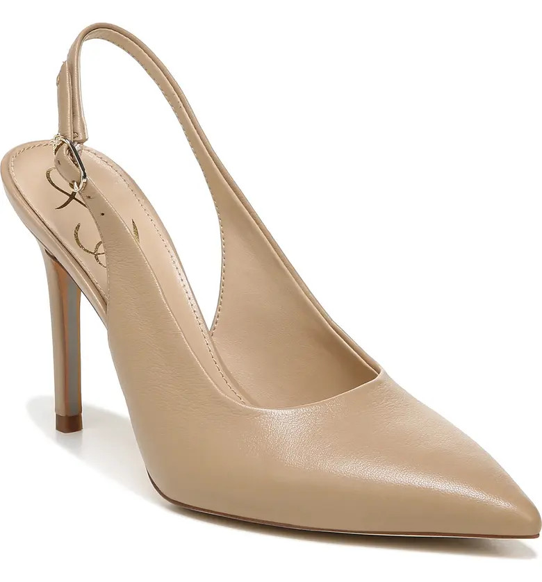 Sam Edelman Hazel Slingback Pointed Toe Pump | Nordstrom | Nordstrom