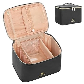 OCHEAL Travel Makeup Bag, Cosmetic Bags for Women Makeup Case Organizer Large Capacity Travel Toi... | Amazon (US)