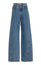 Eva Twisted-Seam Rigid High-Rise Wide-Leg Jeans | Moda Operandi (Global)