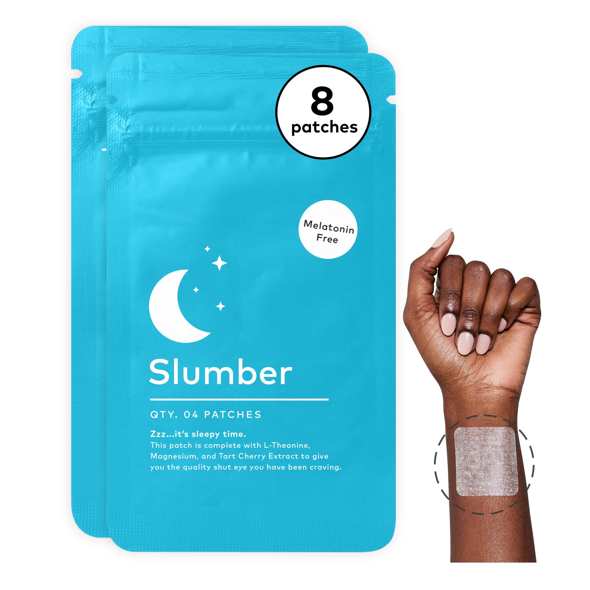 The Good Patch Slumber Sleep Patch Support, Melatonin Free, Sustained Release, Natural Patch with... | Amazon (US)
