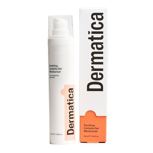 Amazon.com: Dermatica Daily Soothing Centella Gel Moisturizer | Hydrating Moisturizer for all Ski... | Amazon (US)