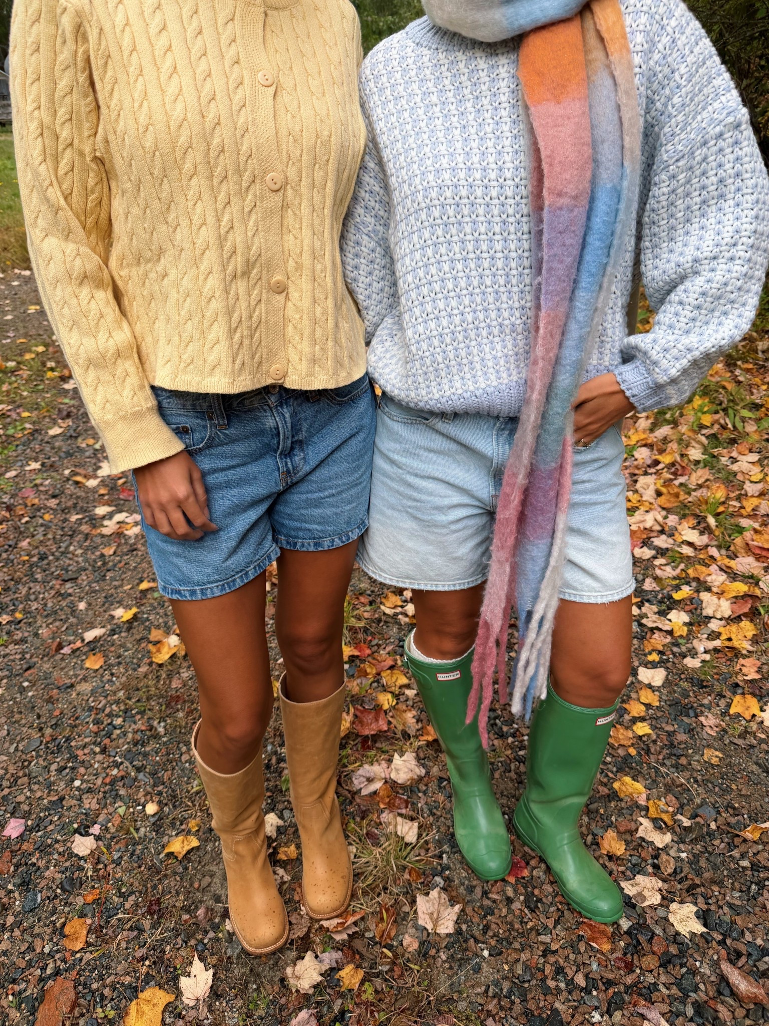 sweaters are Greybandit and you can use code nat20 <3 both wearing size medium 
Love these fall fits !

#LTKStyleTip #LTKSeasonal #LTKFallSale