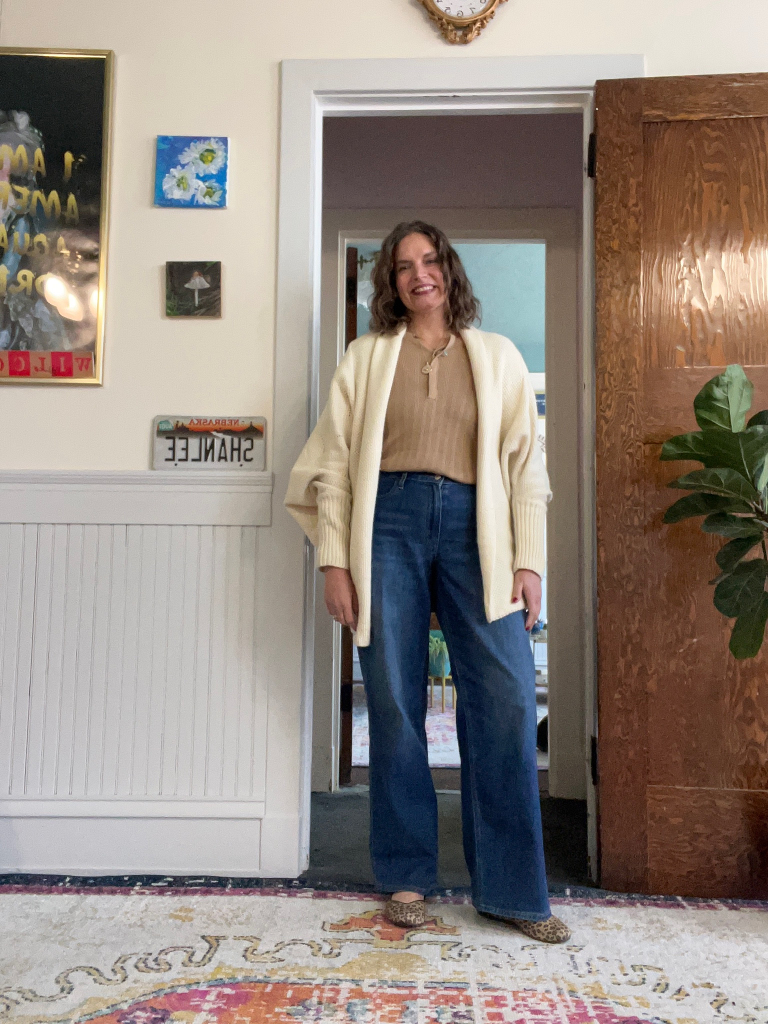 Styling leopard shoes for fall

#LTKMidsize #LTKSeasonal #LTKOver40