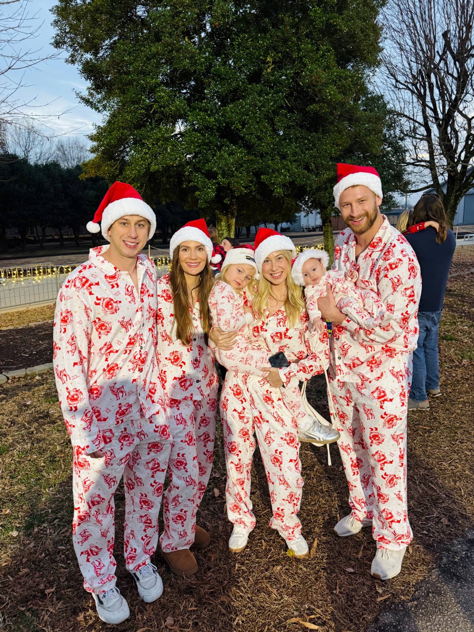 Our flannel pants are 50% off today!! I linked some other styles in the same Santa print that are 40% off today!! #christmaspajamas #christmaspjs #holidaypjs #familypajamas 

#LTKSaleAlert #LTKGiftGuide #LTKHoliday