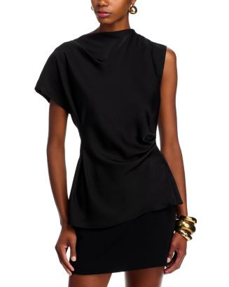 WAYF Nola Draped Top  | Bloomingdale's Women | Bloomingdale's (US)