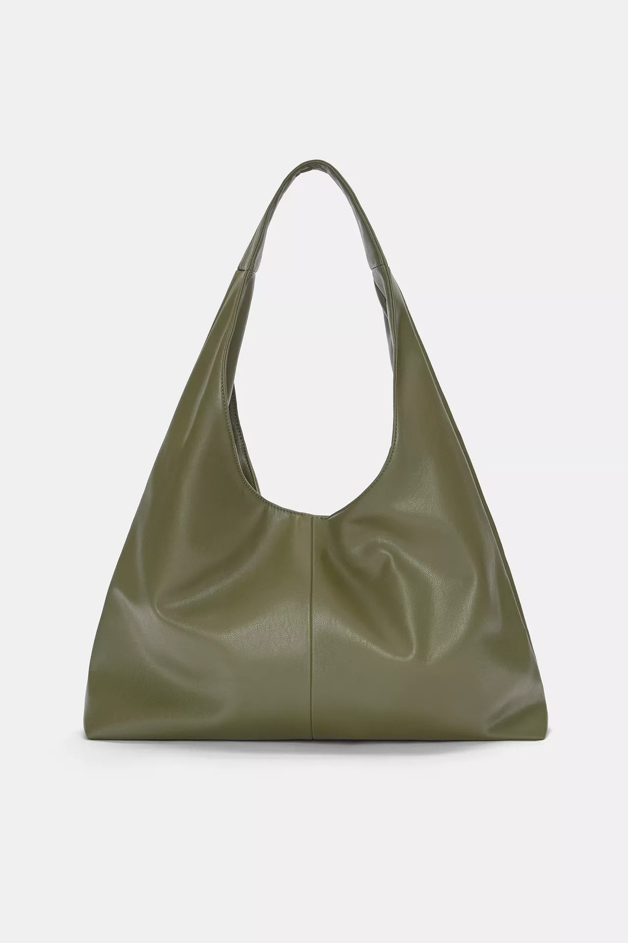 Faux leather shopper bag | PULL and BEAR UK