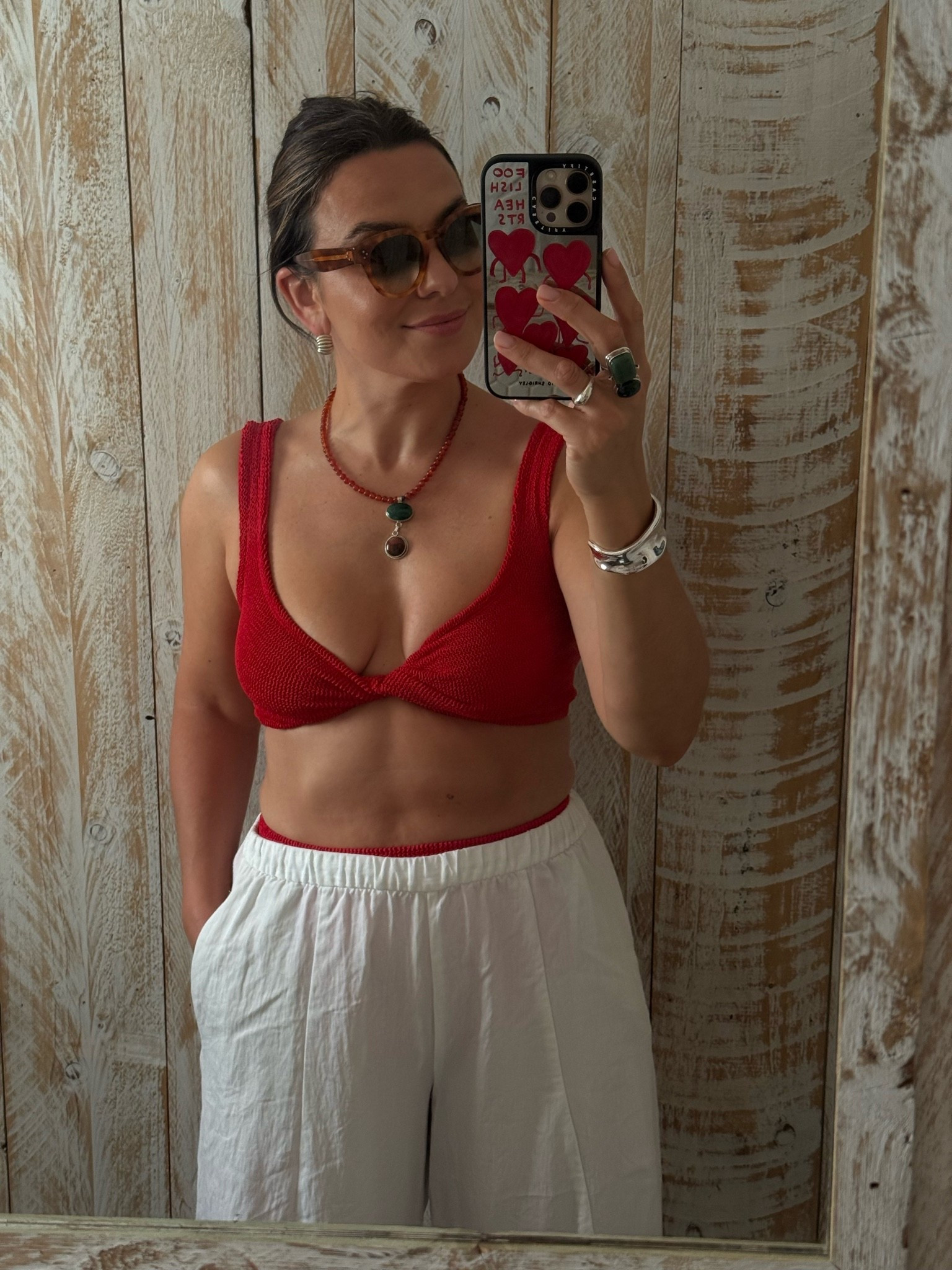Red bikini outfit - pool/ beach outfit

#LTKuk #LTKsummer #LTKswimwear