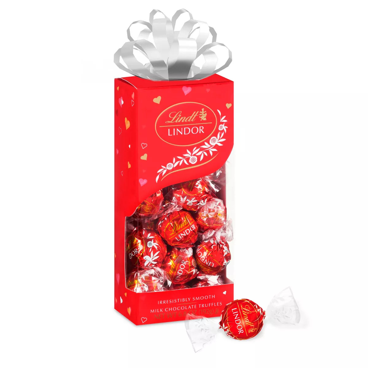 Lindt Lindor Valentine's Milk Chocolate Truffles - 6.8oz | Target