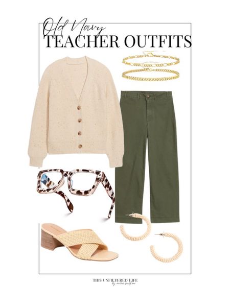 Is any teacher outfit really complete without a cozy cardigan?! 
Teacher Outfit - Old Navy - Cardigan - Midsize - Size 12 

#LTKstyletip #LTKBacktoSchool #LTKworkwear