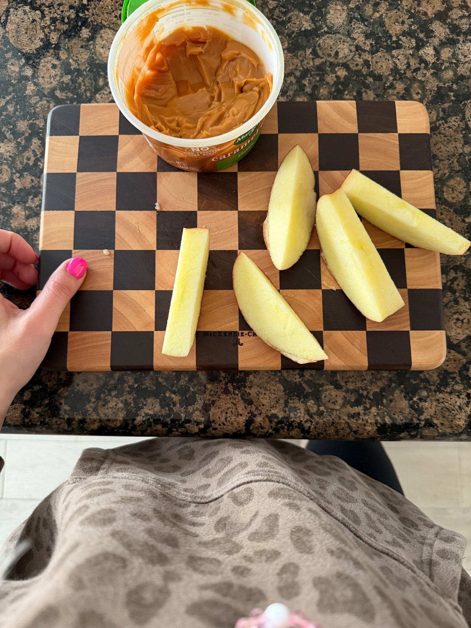 Mackenize child’s checkered board