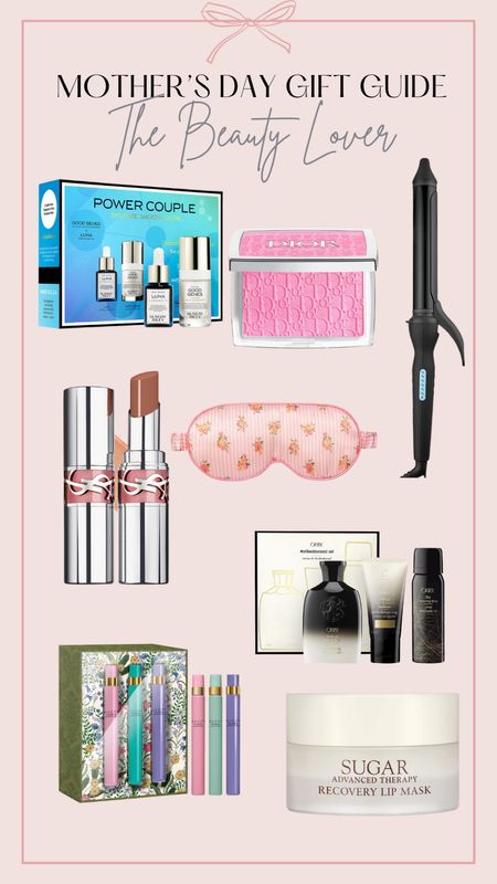 Mother’s Day gift guide for the beauty lover 

Beauty 
Skincare 
Hair tool 
Hair care 
Lipstick 

#LTKGiftGuide #LTKstyletip #LTKbeauty