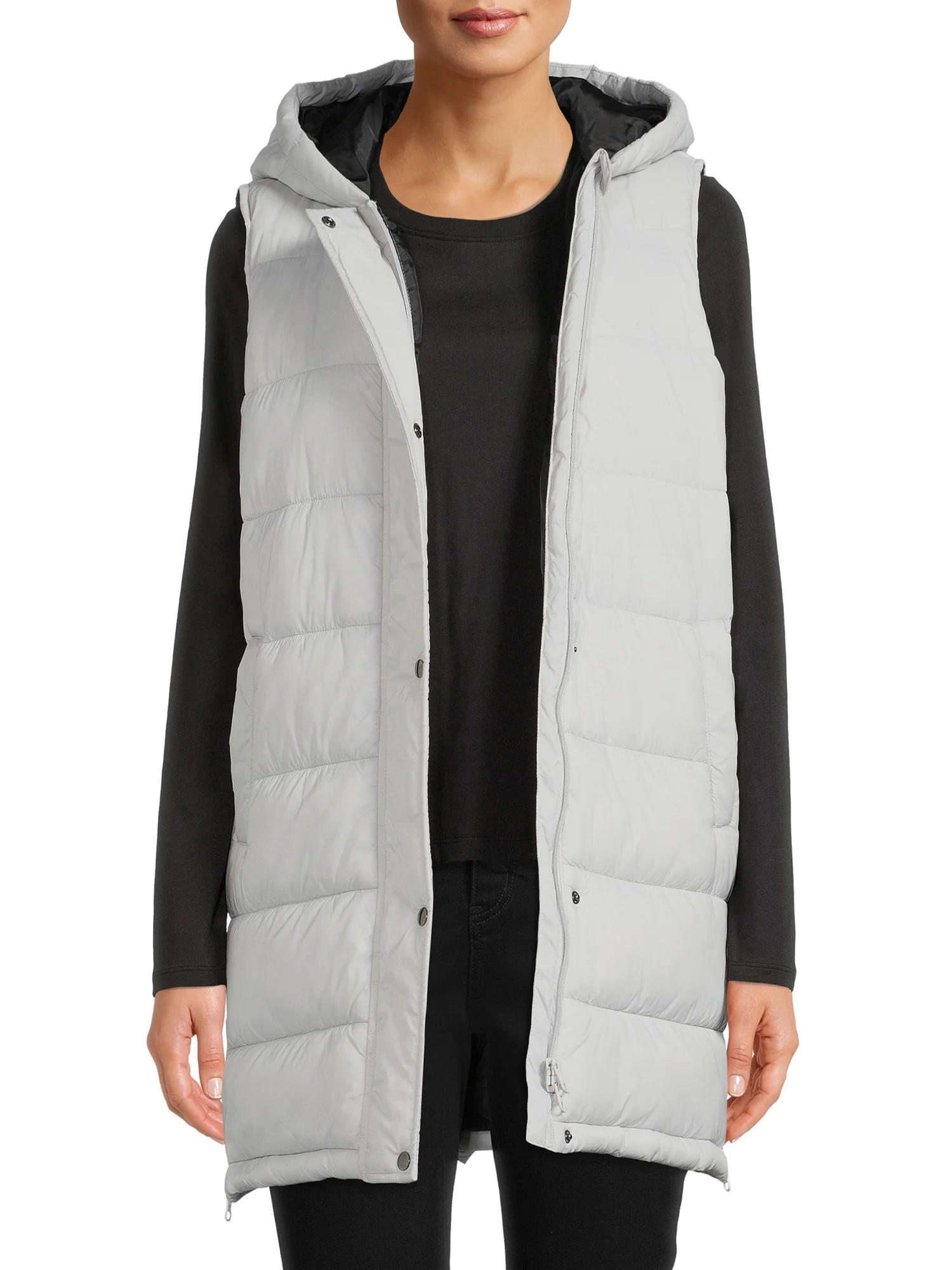Swiss Tech Women's and Plus Hooded Tunic Vest | Walmart (US)