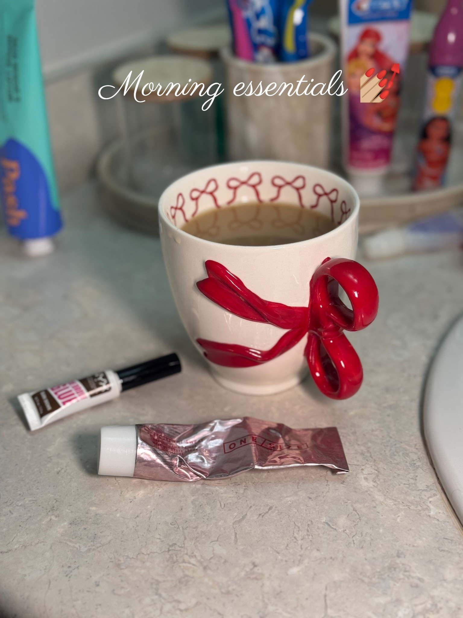 Does your coffee also taste better from a pretty mug? My favorite brow gel & makeup primer I swear by 🙂‍↔️

#LTKgrwm #LTKCyberWeek #LTKGiftGuide