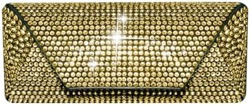 Bling Eyeglass Case for Women, PU Leather Hard Shell Glasses Case with Rhinestones, Sparkly Sungl... | Amazon (US)