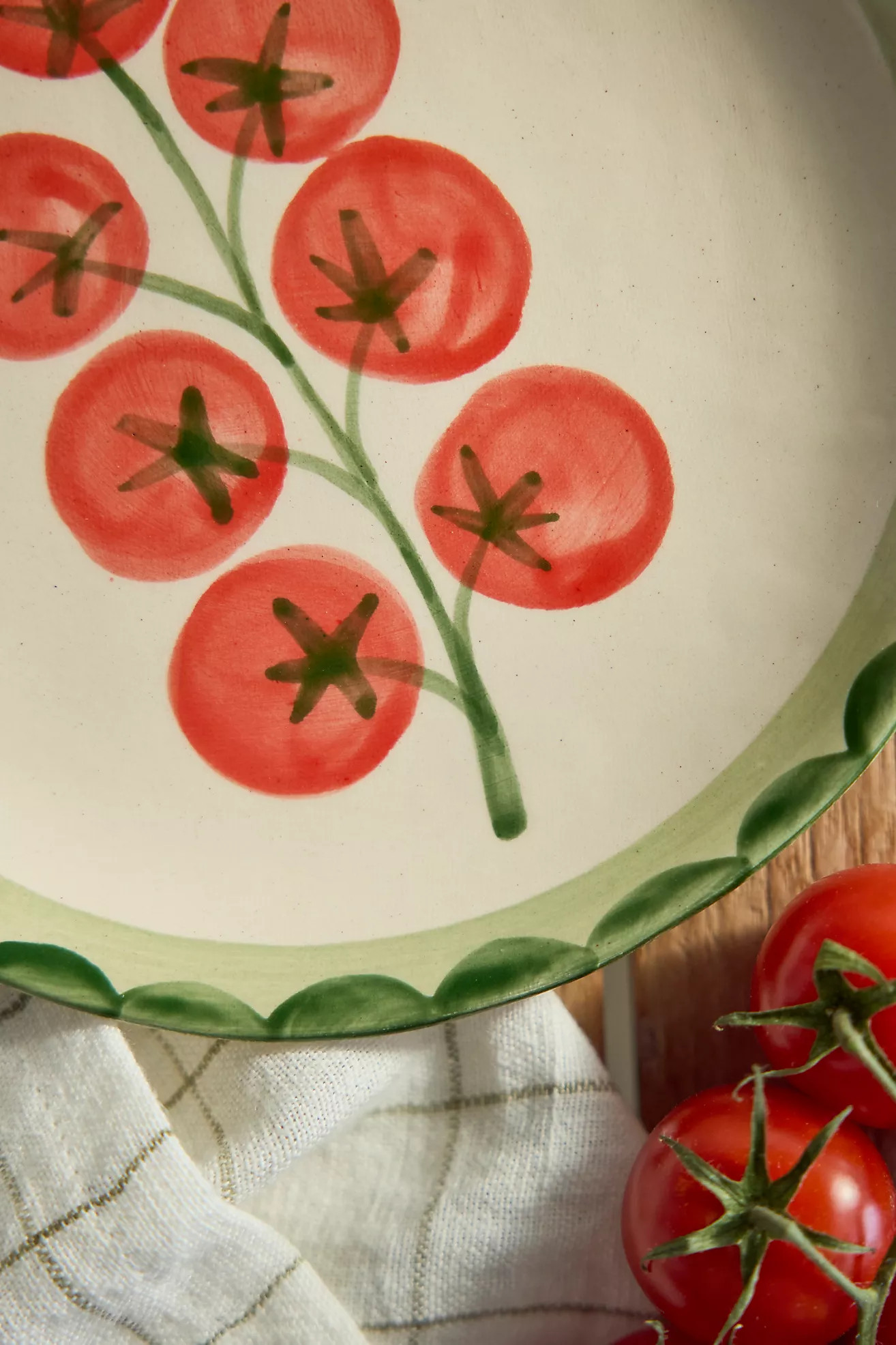 Garden Tomato Stoneware Side Plate | Anthropologie (US)