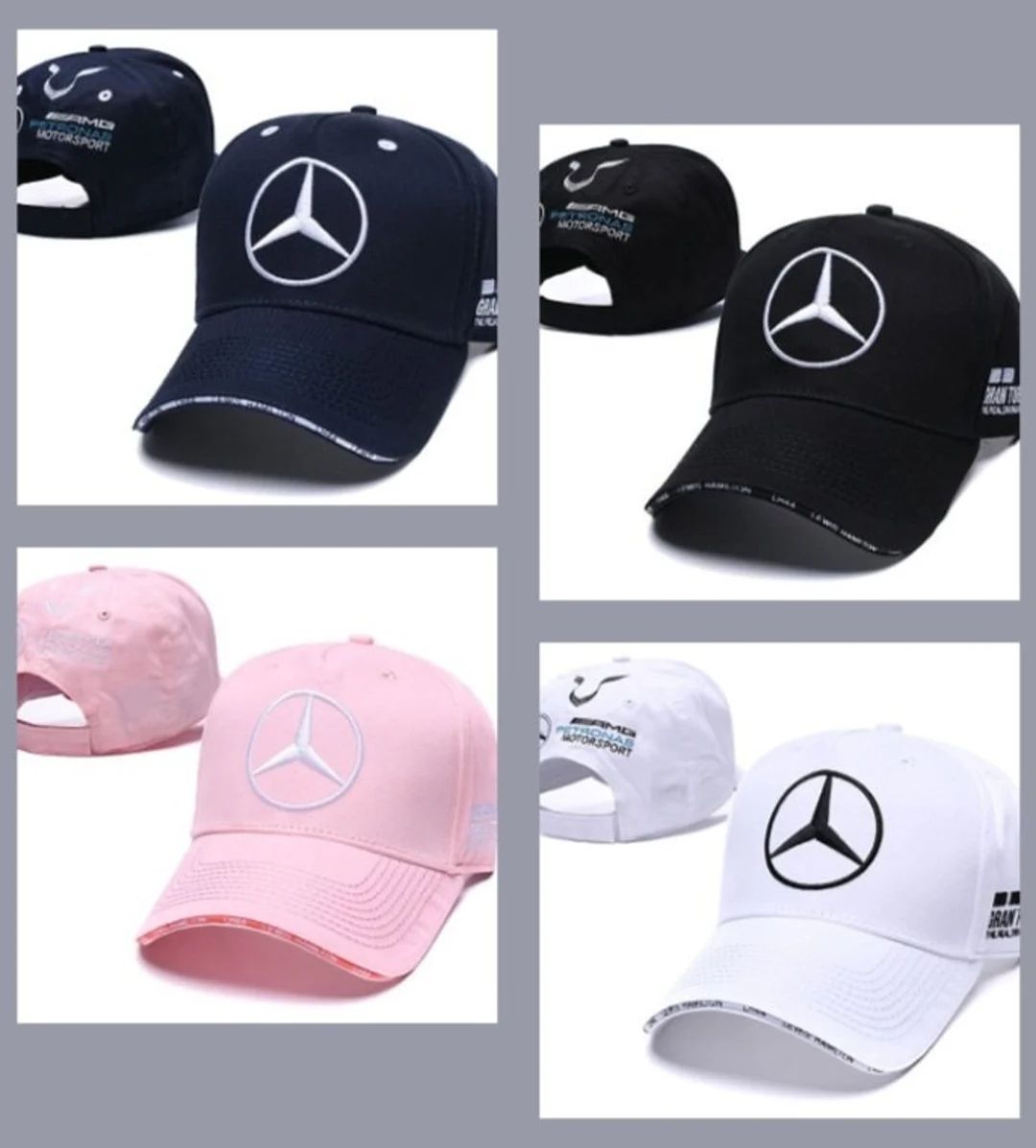 Mercedes Benz AMG Patronas Racing Snapback Cap New Adult Adjustable Hat Round Brim Lewis Hamilton... | Etsy (US)