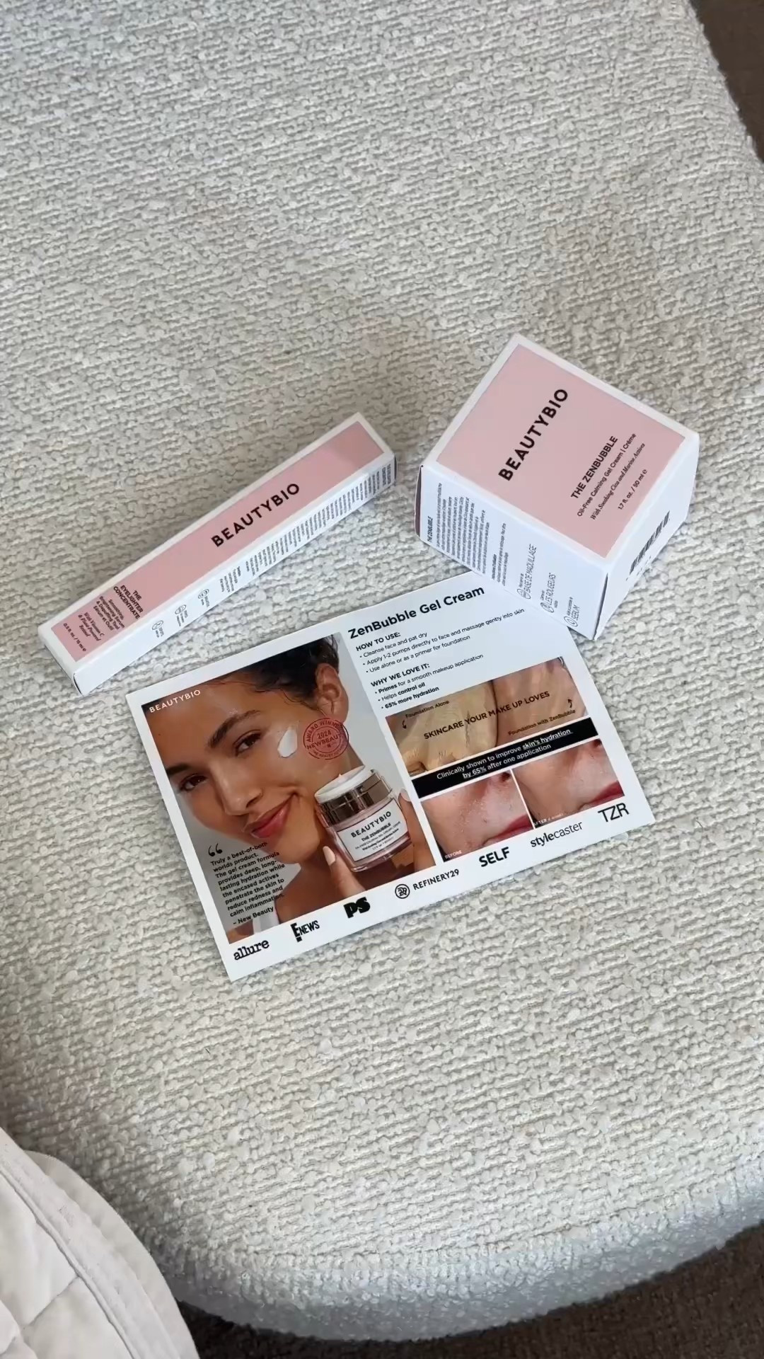 This is officially my new favorite skin prep. 🩷✨

The ZenBubble by @beautybio is oil-free, calming, and gives me the smoothest base for makeup or glow days. Obsessed with the texture!

#beautybio #skincareroutine #skinprep #glowingskin #cleangirlaesthetic #softskinglow #ugc #ugccreator #ugcbeauty #beauty #beautyobsessed #beautycommunity #ugcexample #ugccommunity #bostonblogger #beautyinfluencer #boston #skincare

#LTKU #LTKBeauty #LTKGiftGuide