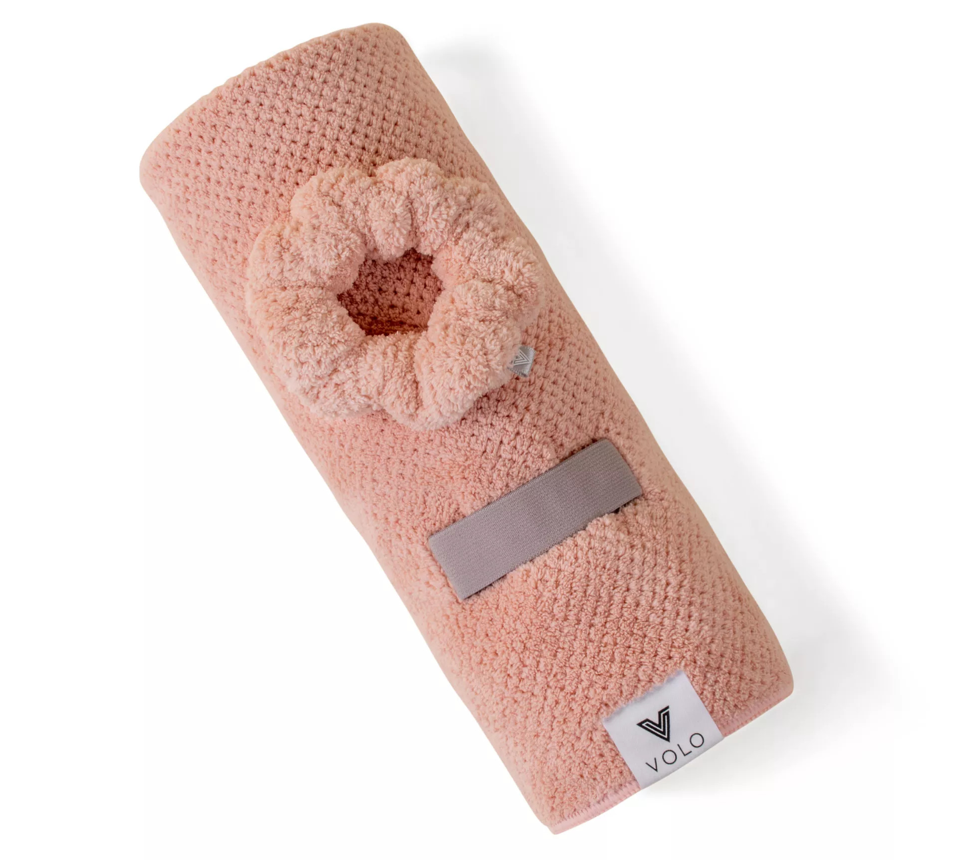 VOLO Beauty Hero Quick Dry Towel with Hair Scrunchie | QVC