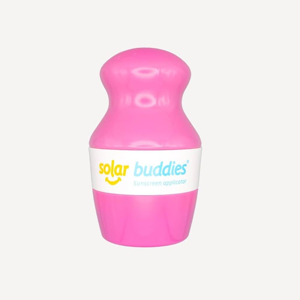Full Pink Solar Buddies Refillable Roll On Sponge Applicator For Kids, Adults, Families, Travel S... | Amazon (US)