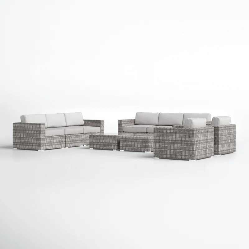 Cleo 8 - Person Seating Group with Cushions | Wayfair North America