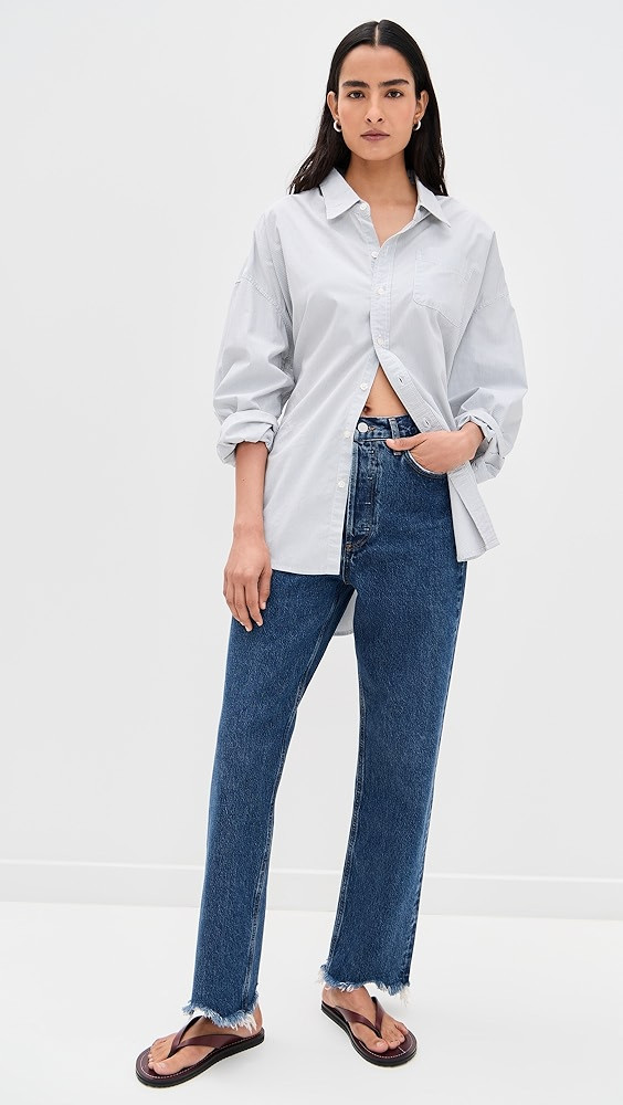 90's Mid Rise Straight | Shopbop