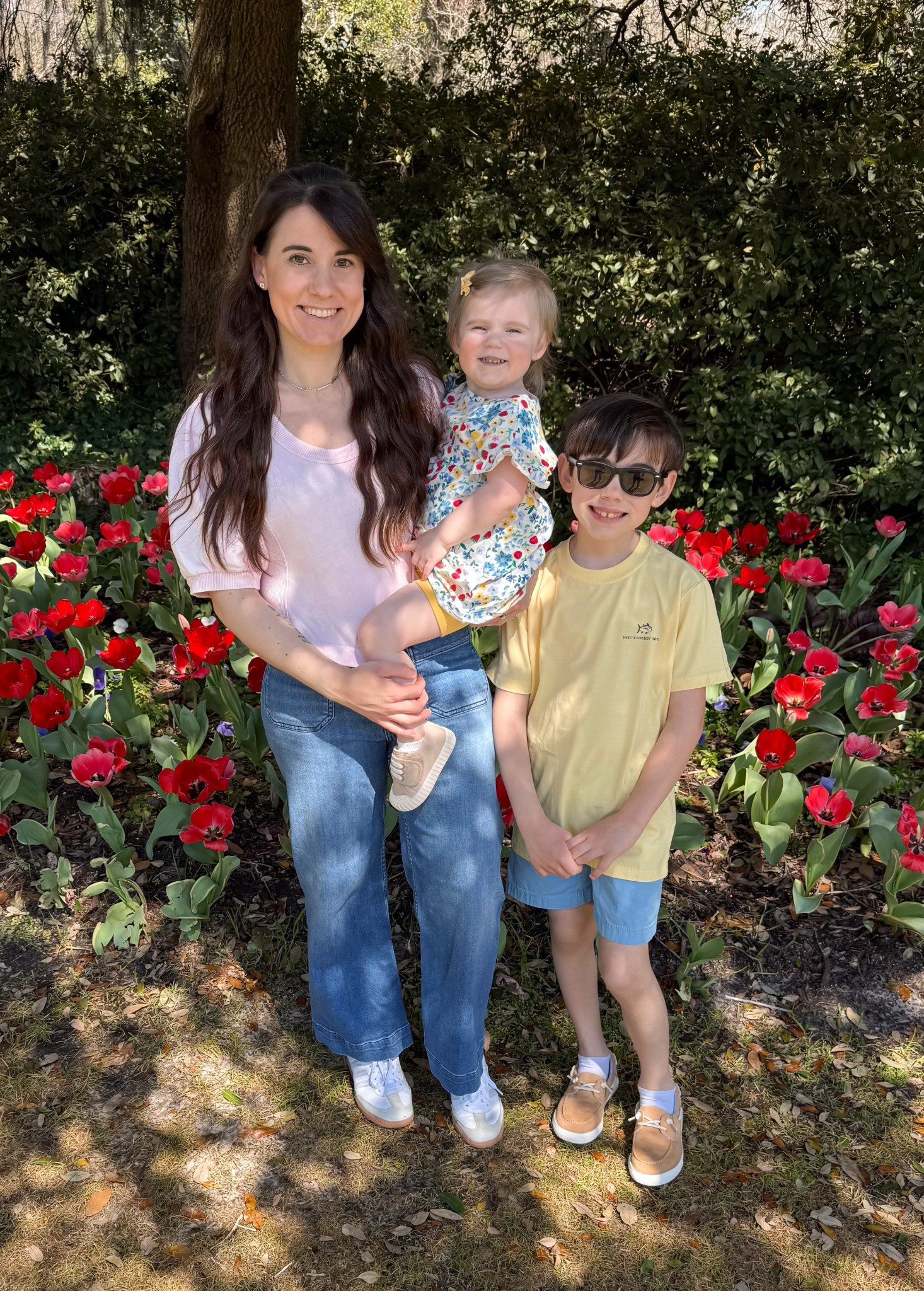 Spring looks for the family ! We enjoyed a fun outing to Airlie Gardens yesterday and I loved these comfy spring looks for all of us 

Aerie top , aerie sweatshirt top , aerie puff sleeve top , pink top , pink crop top , toddler girl dress , toddler girl spring outfit , toddler girl sneakers , Anthropologie jeans , Colette jeans , comfy jeans , comfy look , comfy looks 

#LTKFamily #LTKFindsUnder50 #LTKSpringSale