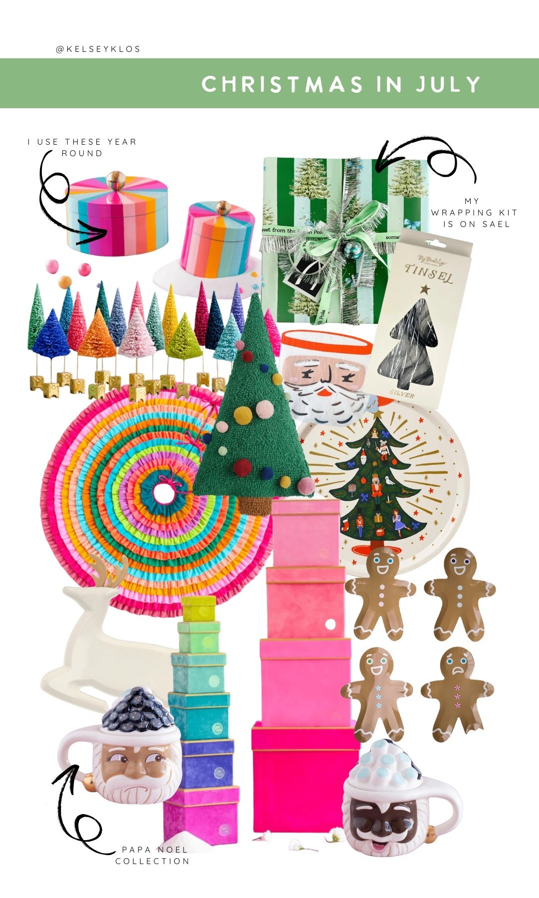 Shop sweet Lulu Christmas in July sale is ON! Use code JOLLYJULY25 for 40% off 

#LTKHome #LTKParties #LTKSeasonal